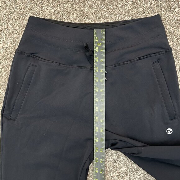 G Gradual Women's Joggers Pants Size S Black High Waist Zipper Pockets NWT - Picture 9 of 16